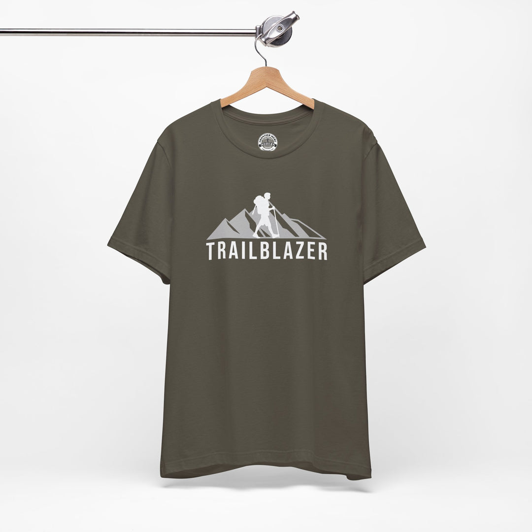 Trailblazer Adventure Tee - Unisex Jersey Short Sleeve Shirt for Outdoor Enthusiasts