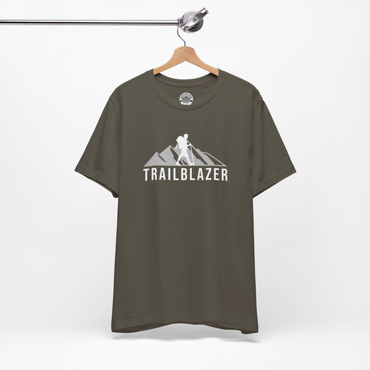 Trailblazer Adventure Tee - Unisex Jersey Short Sleeve Shirt for Outdoor Enthusiasts