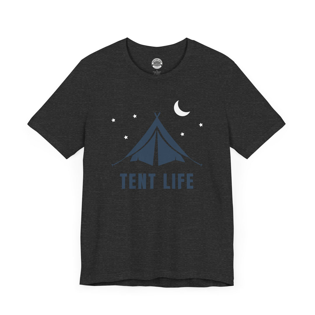 Camping Tent Life Unisex Short Sleeve Tee - Perfect for Nature Lovers