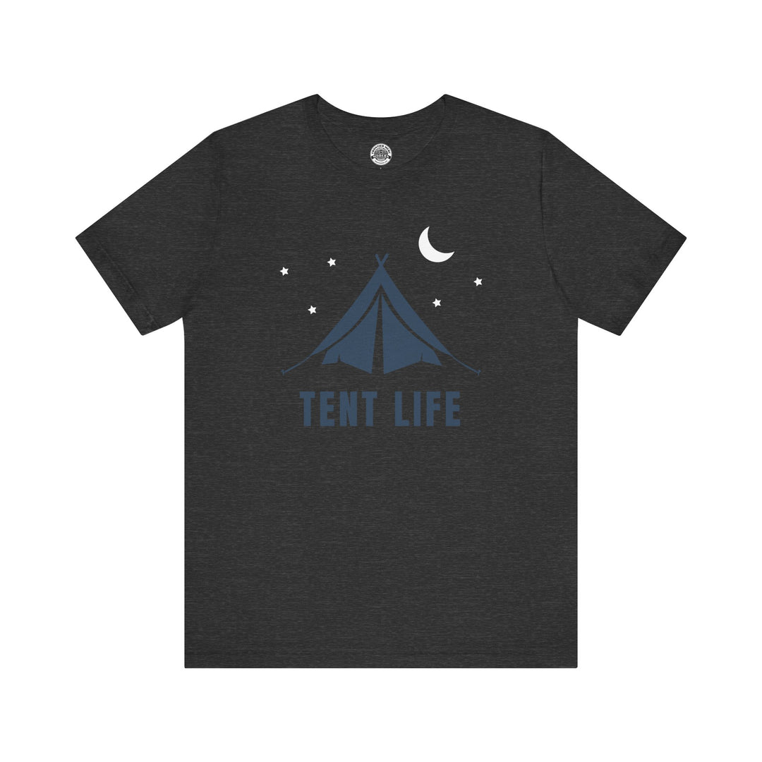 Camping Tent Life Unisex Short Sleeve Tee - Perfect for Nature Lovers