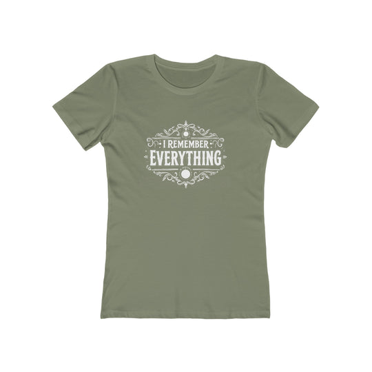 I Remember Everything - Women's The Boyfriend Tee