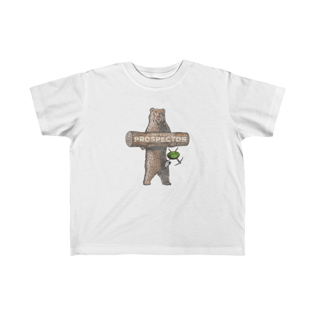Daddy's little prospector youth t-shirt Gold Prospectors Association of America