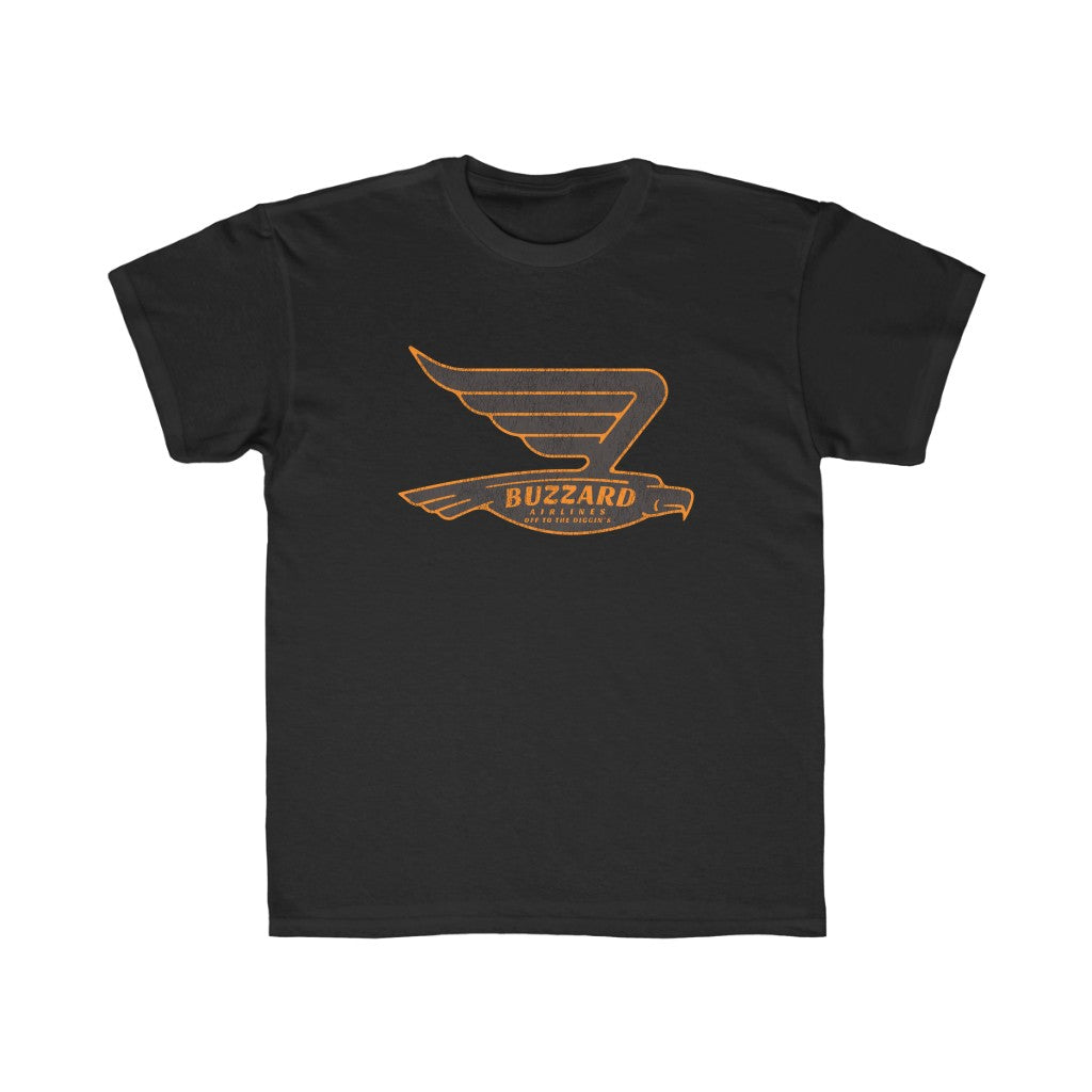 Buzzard Airlines Tshirt inspired by Gold Prospectors Association of America GPAA founder George Buzzard Massie