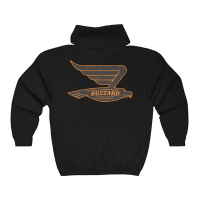 Buzzard Airlines Hoodie inspired by Gold Prospectors Association of America GPAA founder George Buzzard Massie