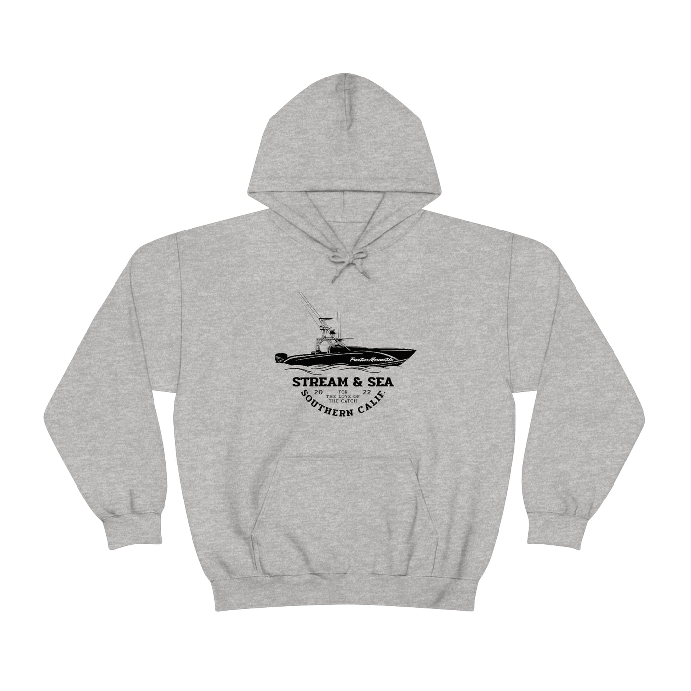 For the Love of the Catch - Stream & Sea Hooded Sweatshirt